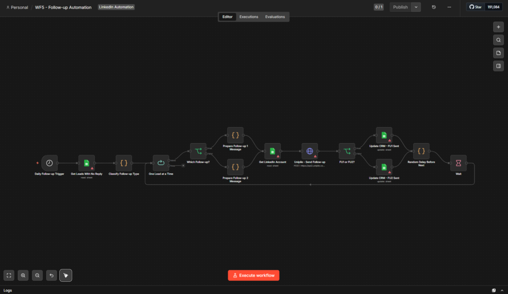 WF5 — Follow-up Automation